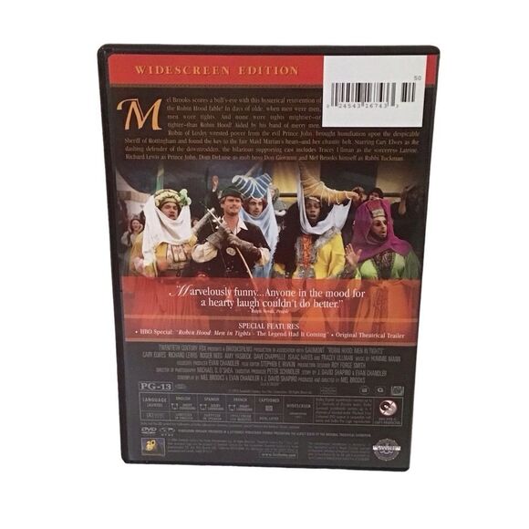Mel Brooks Robin Hood Men In Tights DVD - 5/$20 - Picture 2 of 3